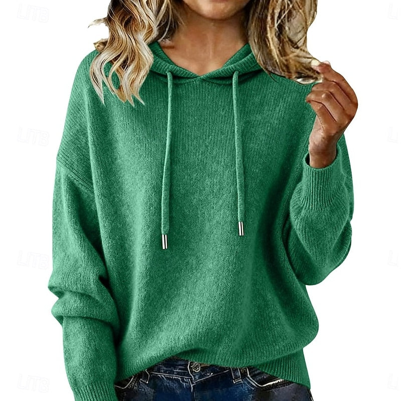 Sabrina | Weicher Kapuzenpullover mit Kordelzug