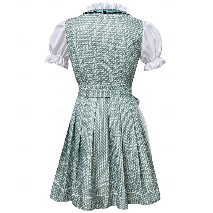 Magdalena | Festliches Oktoberfest Dirndl mit Spitzenschürze