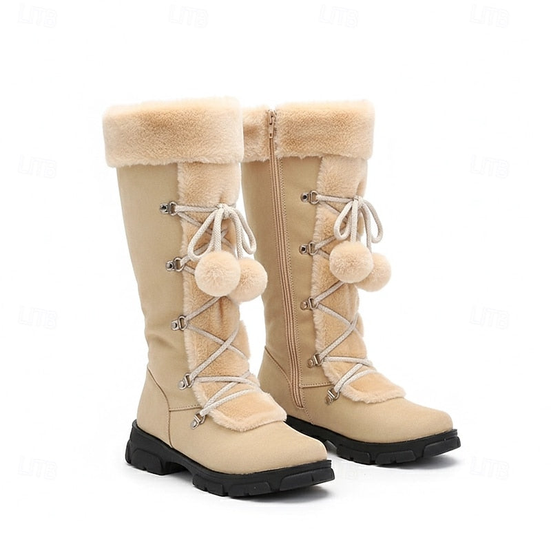 Mathilde | Warme Schnür-Winterstiefel