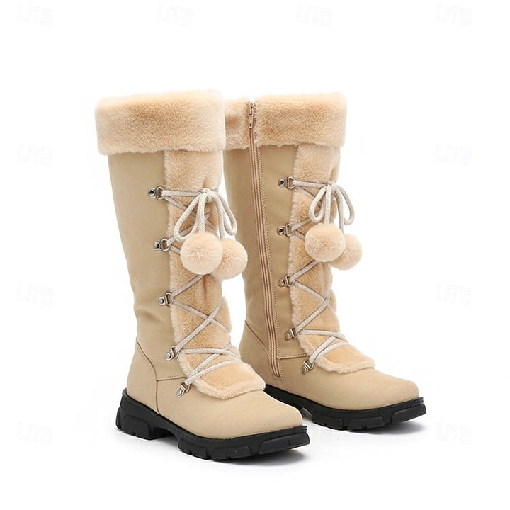 Mathilde | Warme Schnür-Winterstiefel