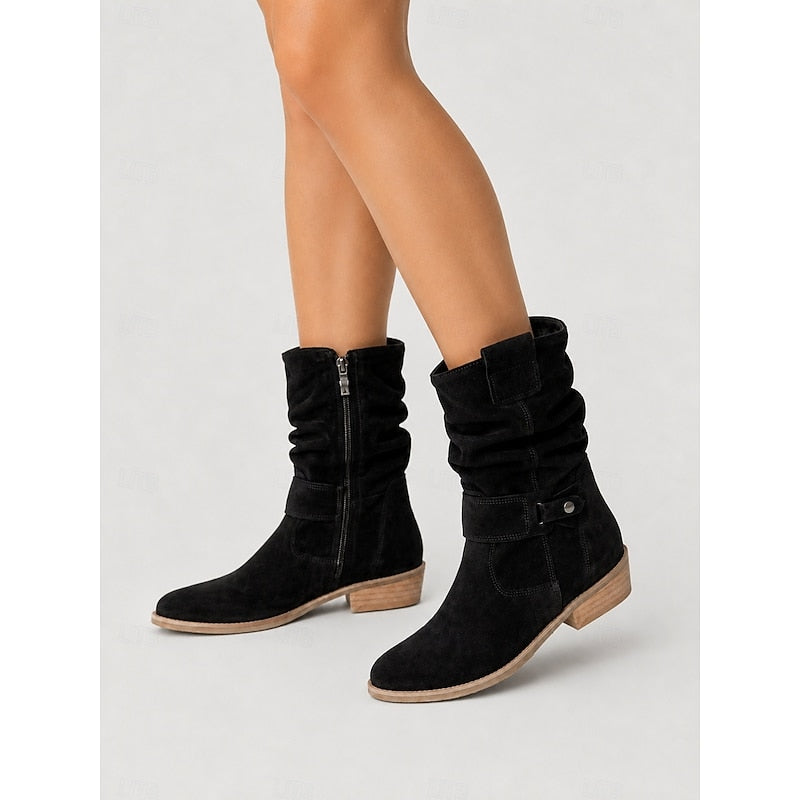 Editha | Weiche Schlupf-Stiefeletten