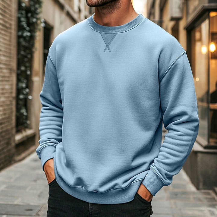 Anton | Weiches Rundhals-Sweatshirt