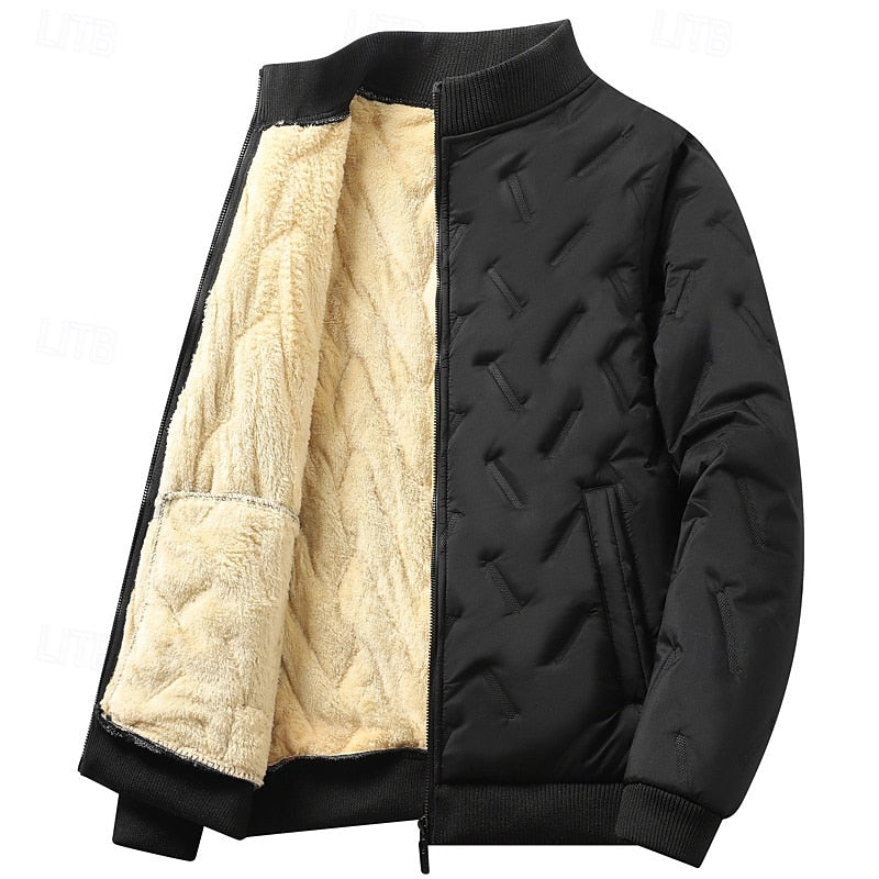 Maximilian | Wärmender Winter-Blouson mit Stehkragen