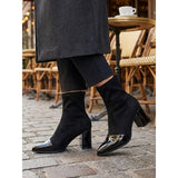 Sonja | Elegante Stiefeletten mit Blockabsatz