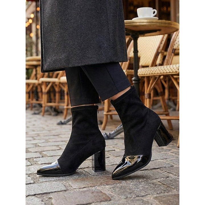 Sonja | Elegante Stiefeletten mit Blockabsatz