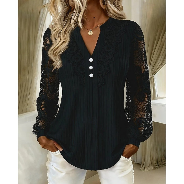 Mareike | Elegante Spitzen-Bluse