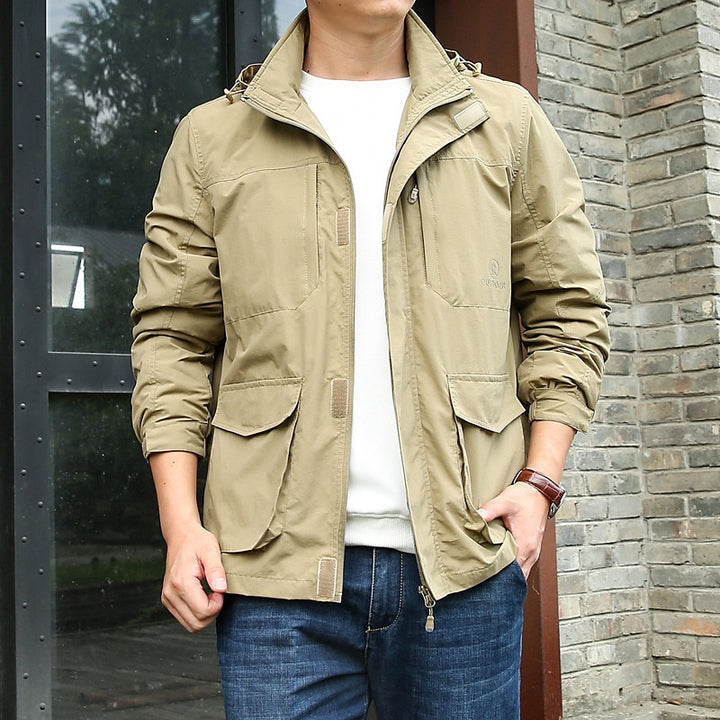Bernd | Vielseitige Outdoor-Jacke mit Stehkragen