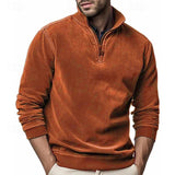 Roland | Legerer Troyer-Pullover mit Stehkragen