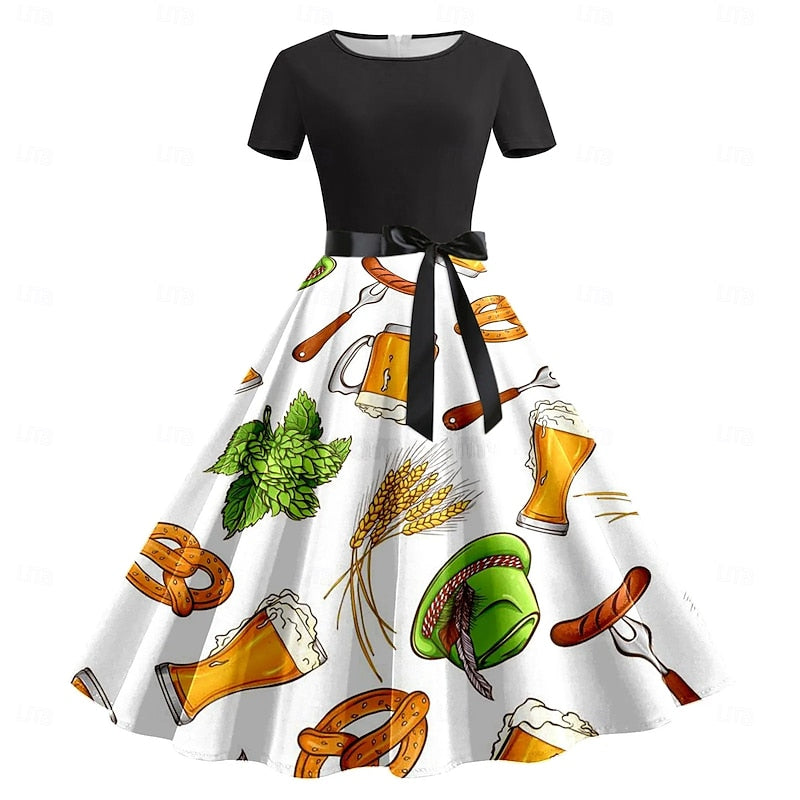 Josefa | Ausgestelltes Oktoberfest-Kleid